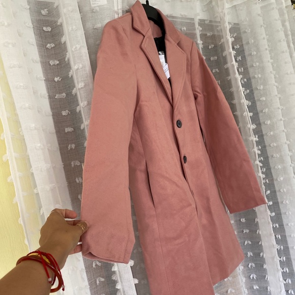 ♥️Muted pink mix wool coat♥️ - Picture 2 of 6